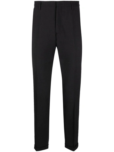 Shop Paul Smith Slim-fit Tailored Trousers In Schwarz