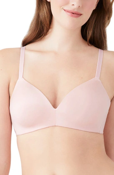 Shop B.tempt'd By Wacoal Future Foundation Wireless T-shirt Bra In Silver Pink