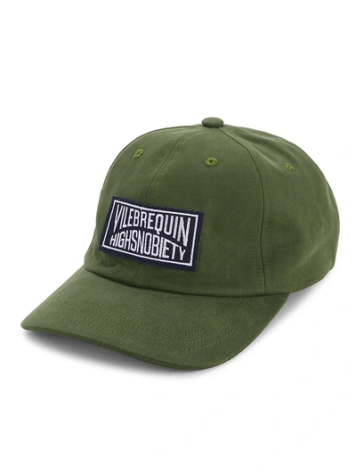 Shop Vilebrequin X Highsnobiety High Snobiety Trucker Hat In Hunter
