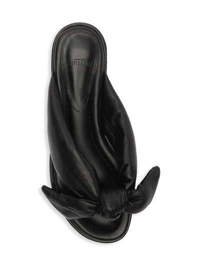 Shop Alexandre Birman Women's Soft Clarita Flat Thong Slide Sandals In Black