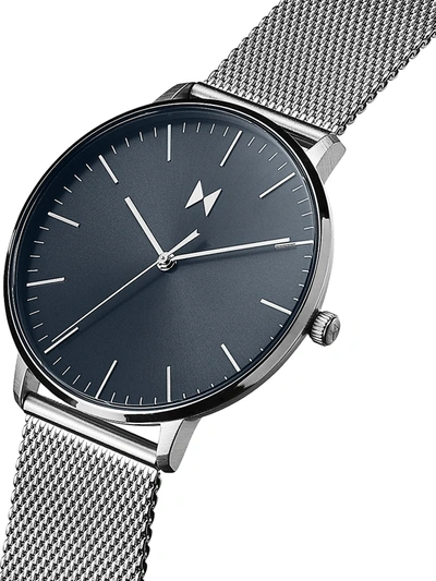 Shop Mvmt Men's Legacy Slim Shark Blue Stainless Steel Watch