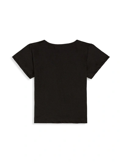 Shop Miles And Milan Baby's & Little Kid's Double Pocket Everyday T-shirt In Black