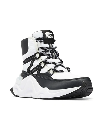 Shop Sorel Kinetic Rnegd Sport High-top Sneakers In White