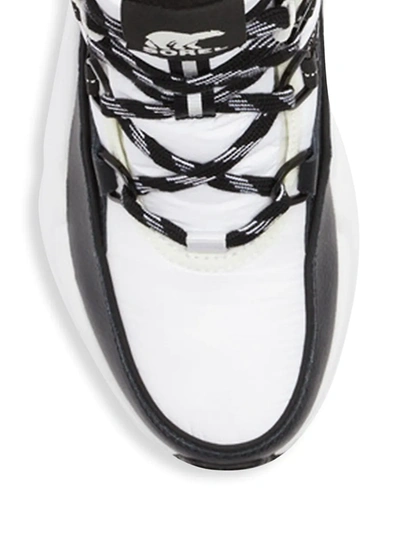 Shop Sorel Kinetic Rnegd Sport High-top Sneakers In White