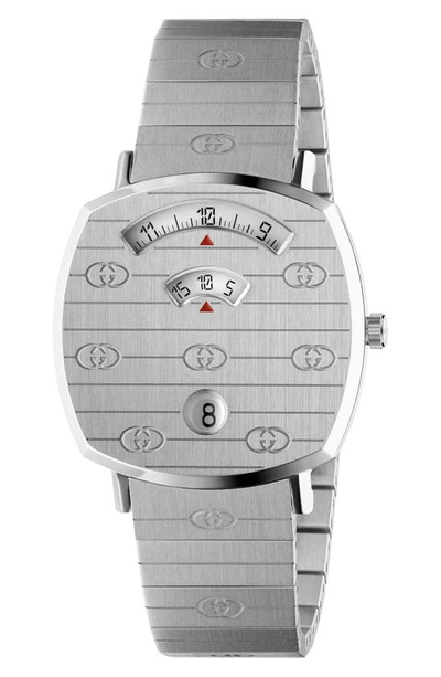 Shop Gucci Grip Bracelet Watch, 35mm