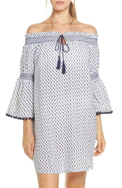 Shop Tommy Bahama Canyon Sky Cover-up Tunic In White
