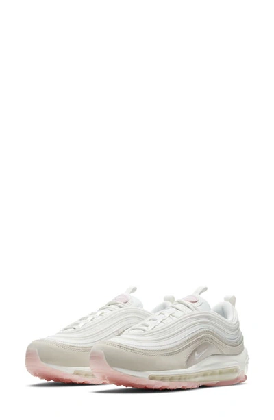 Shop Nike Air Max 97 Sneaker In Summit White/ Brown/ Pink