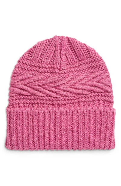 Shop Isabel Marant Seal Wool Blend Knit Beanie In Pink