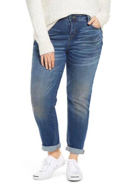 Shop Slink Jeans High Waist Boyfriend Jeans In Olivia