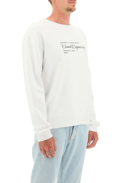 Shop Off-white Console Pioneer Sweatshirt In White