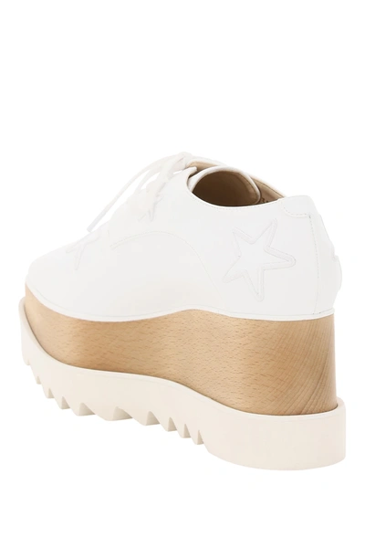 Shop Stella Mccartney Elyse Lace-up Shoes In White