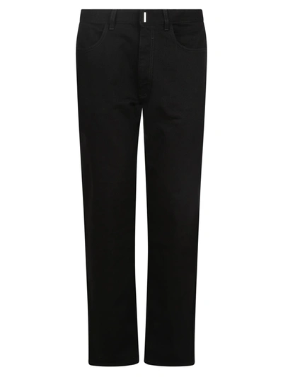 Shop Givenchy Slim Fit Trousers In Black