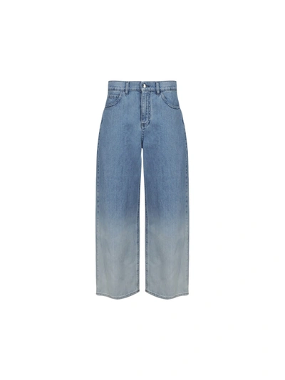 Shop Marni Jeans In Denim Blue