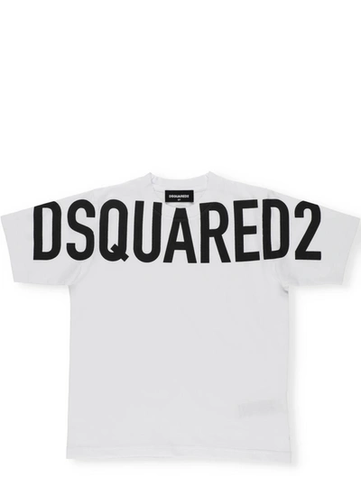 Shop Dsquared2 Slouch Fit T-shirt In White