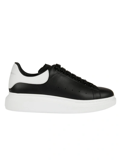 Shop Alexander Mcqueen Leather Upper And Rubber In Black White