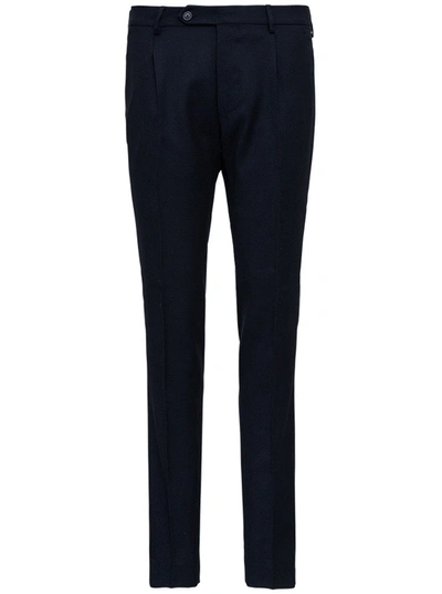 Shop Berwich Blue Velvet Pants