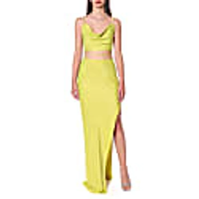 Aggi By Halewski Lucia Wild Lime Top In Lime