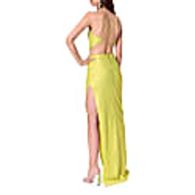 Aggi By Halewski Lucia Wild Lime Top In Lime