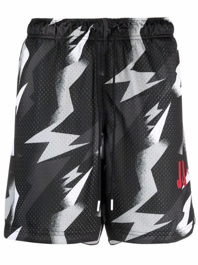 New Men's Air Jordan Jumpman Mesh Nylon All Over Print Shorts