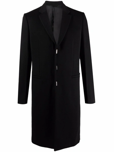 Shop Givenchy Coats Black