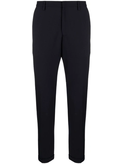 Shop Paul Smith Slim-fit Tailored Trousers In Blau