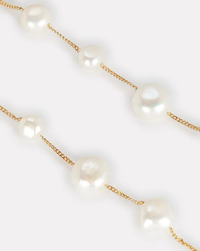 Shop Cult Gaia Atum Pearl Drop Earrings In White