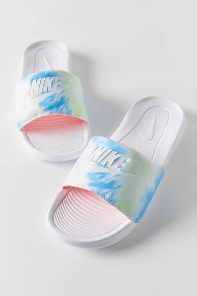 Shop Nike Victori One Print Slide Sandal In Assorted