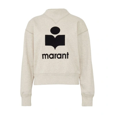 Shop Isabel Marant Étoile Moby Sweatshirt In Ecru