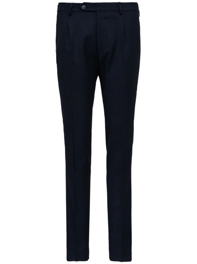 Shop Berwich Blue Velvet Pants