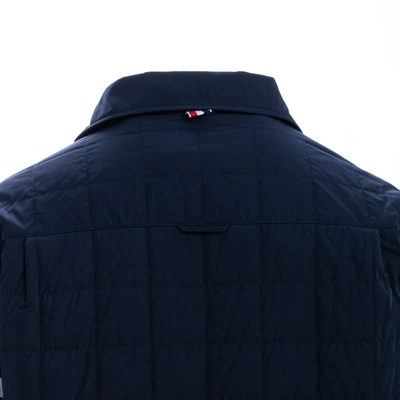 Shop Thom Browne Jackets Blue