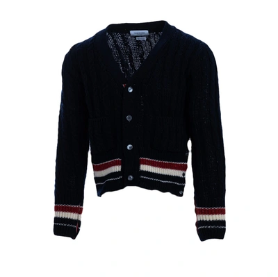Shop Thom Browne Sweaters Blue