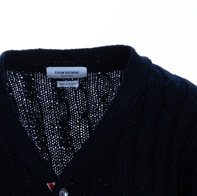 Shop Thom Browne Sweaters Blue