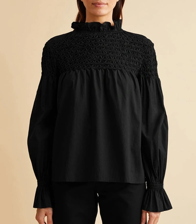 Shop Merlette Majorelle Top In Black