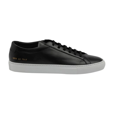 Shop Common Projects Achilles Trainers In Black