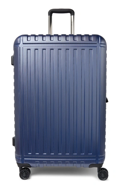 Shop Sammys Granite 28" Hardside Spinner Suitcase In Blue