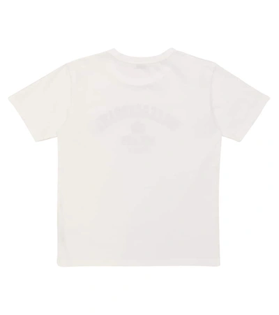 Shop Dolce & Gabbana Logo Short-sleeved Cotton T-shirt In White