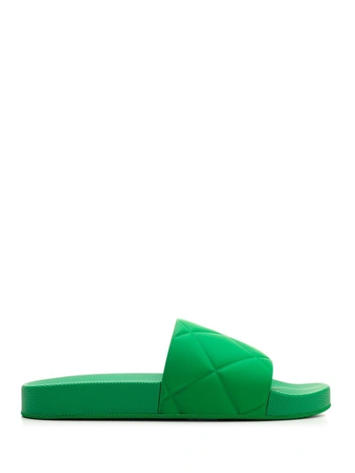 Shop Bottega Veneta Bv Sandals In Green