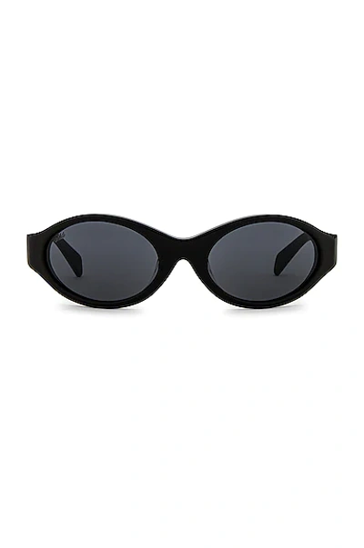 Shop Pleasures X Akila Reflex Sunglasses In Black