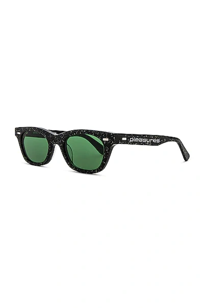 Shop Pleasures X Akila Method Sunglasses In Black Sparkle