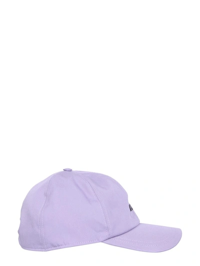 Shop Msgm Baseball Cap In Lilac