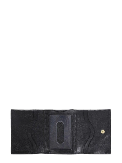Shop Il Bisonte Heritage Wallet Unisex In Black