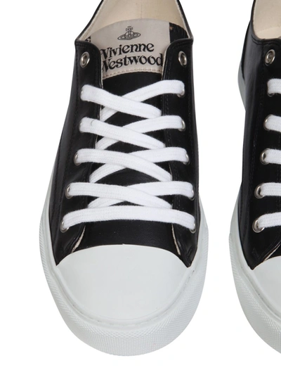 Shop Vivienne Westwood Lace-up Sneakers In Black