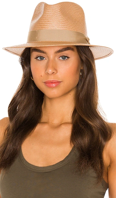 Shop Rag & Bone Panama Hat In Taupe