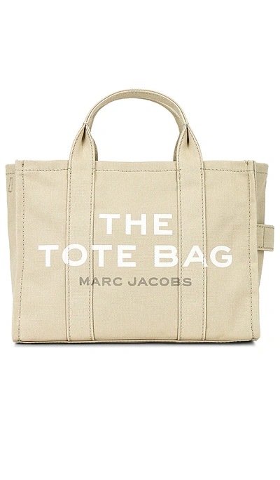 Shop Marc Jacobs The Canvas Medium Tote Bag In Beige