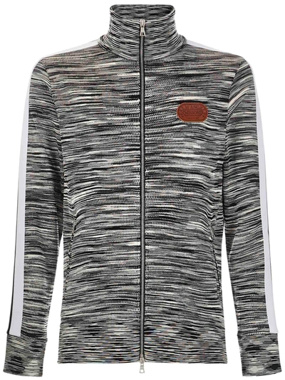 Shop Palm Angels X Missoni Jacket In Grey