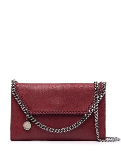 Shop Stella Mccartney Falabella Crossbody Bag In Red