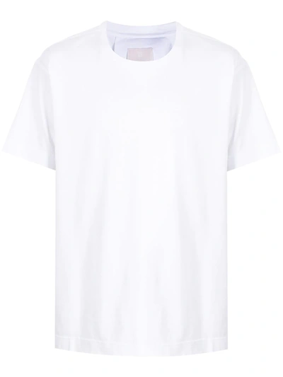 Shop Givenchy 4g Embroidered T-shirt In Weiss