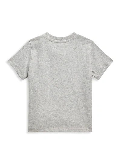 Shop Ralph Lauren Baby Boy's Cotton Jersey T-shirt In White