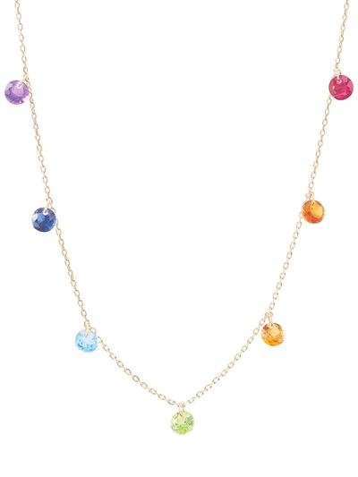 Shop Persée Women's Chakras 18k Yellow Gold & Multi-stone Necklace