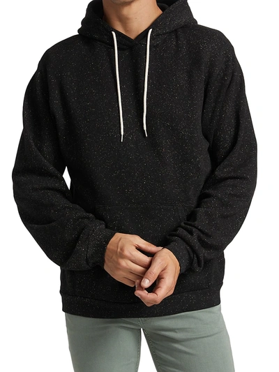 Shop John Elliott Salt Wash Beach Hoodie Sweatshirt In Black